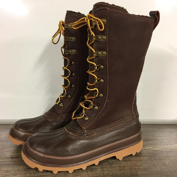 New Duluth Trading Laceup Leather 